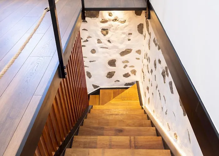 シャレー Home2book Rustic Stone Haven With Terrace La Guancha