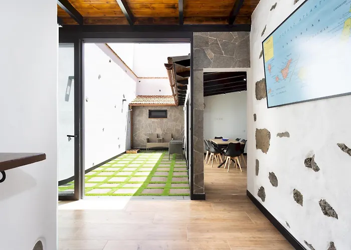 シャレー Home2book Rustic Stone Haven With Terrace La Guancha